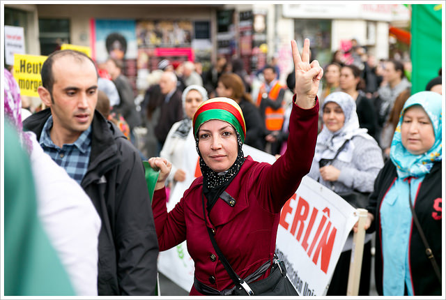 Foto: Montecruz Foto,  Berlin ist Kobane Demo, 11. September 2014